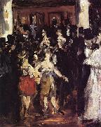 Le bal de l'Opera, Edouard Manet